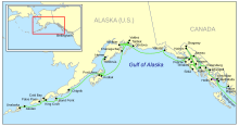 Map showing the Alaska Marine Highway System Amhs.svg