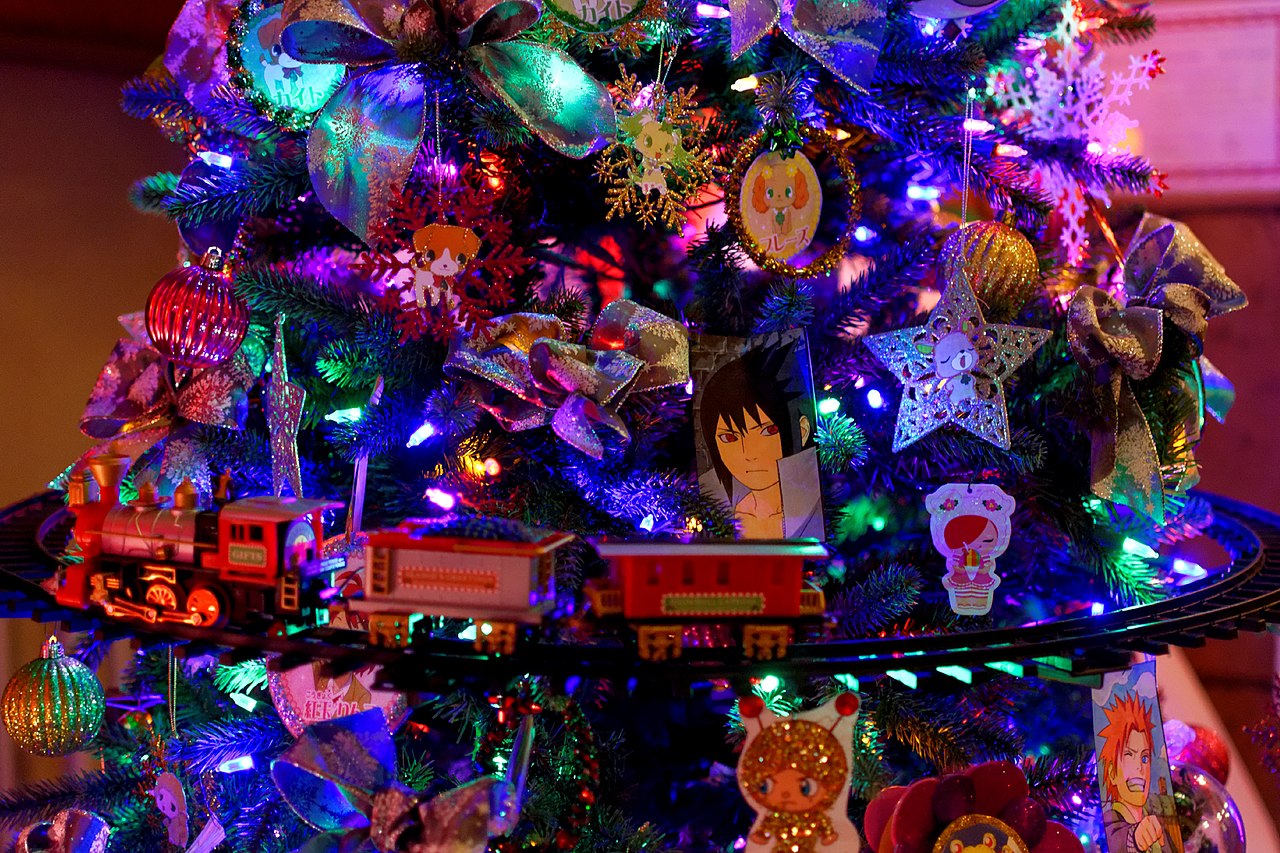 anime christmas tree ornaments