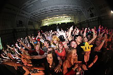 Conventions goers enjoying the Japanese concert at Animethon 19 Animethon 19 Concert.JPG