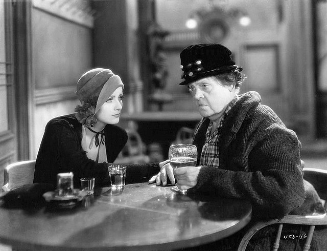 Garbo and Marie Dressler in Anna Christie