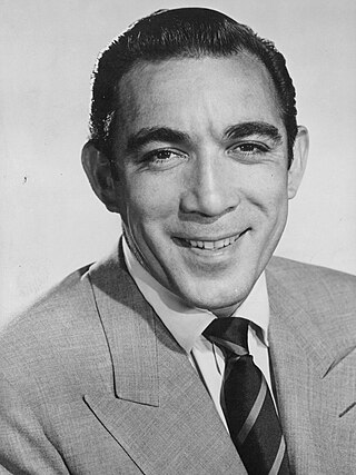 <span class="mw-page-title-main">Anthony Quinn</span> American actor (1915–2001)