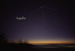 The constellation Aquila as it can be seen by the naked eye. AquilaCC.jpg