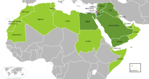 Ізраїль та члени Ліги арабських держав    Ліга арабських держав    Ізраїль    Воювали проти Ізраїля    Західний берег річки Йордан та Сектор Газа
