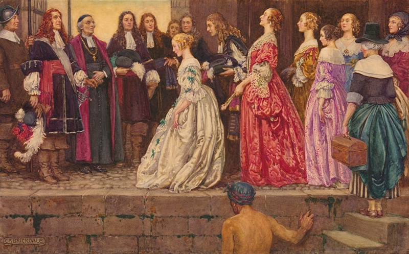 File:Arrival of the Brides - Eleanor Fortescue-Brickdale.png