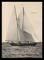 Aschanti IV (advertising poster shipyard Burmester)