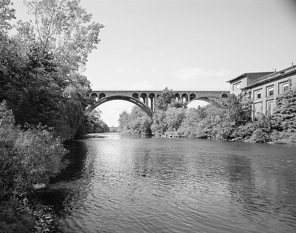 Blackstone River at Ashton, RI (Ashton Viaduct)