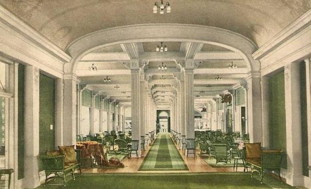 Assembly Hall, looking from the Ballroom c. 1910