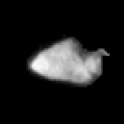 2002년 11월 2일 찍힌 소행성 안네프랑크의 사진