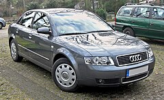 Audi A4: Pierwsza generacja, Druga generacja, Trzecia generacja