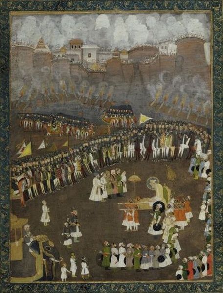 File:Aurangzeb au siège de Satara.jpg