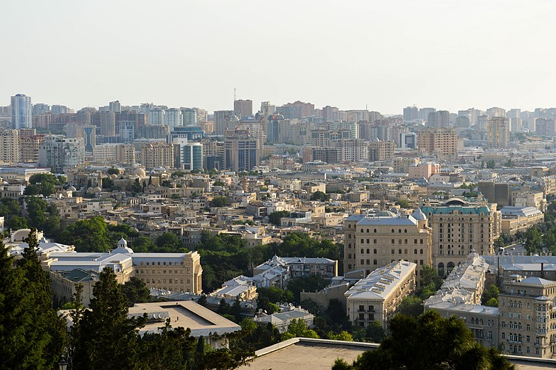 File:Baku Skyline (221090125).jpeg