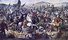 The Battle of Kosovo (1389) is particularly important to Serbian history, tradition and national identity. Battle of Kosovo, Adam Stefanovic, 1870.jpg