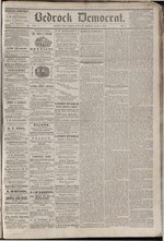 Thumbnail for File:Bedrock Democrat of Baker City, Oregon on June 3, 1874 Volume 5, Number 4, page 1.pdf