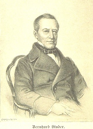 <span class="mw-page-title-main">Bernhard Studer</span> Swiss geologist (1794–1887)