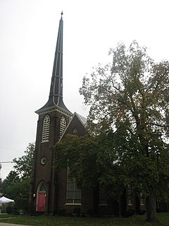 Bethel African Methodist Episcopal Church of Monongahela City Historic church in Pennsylvania, United States