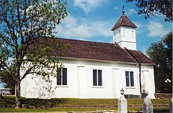 Bethlehem Lutheran Kilisesi, Round Top, TX.jpg