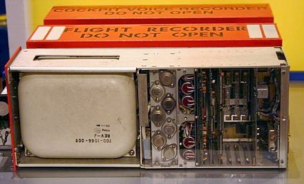 A typical flight recorder