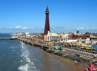 Blackpool Coastal town in northwest England