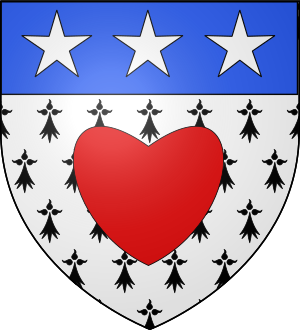 Arms of Hugh, Earl of Ormonde prior to 1445 Blason Archibald Douglas.svg