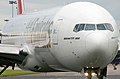 에미레이트 항공 소속 보잉 777-300 항공기