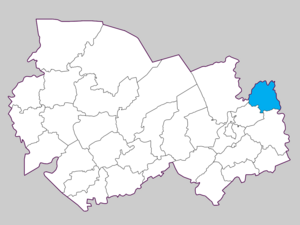Bolotninsky-distriktet på kortet