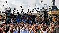 * Nomination Traditional hat toss during the Unifest on the Hofgartenwiese at the Electoral Palace, Bonn, North Rhine-Westphalia, Germany --XRay 03:22, 13 July 2023 (UTC) * Promotion  Support Good quality -- Johann Jaritz 04:11, 13 July 2023 (UTC)