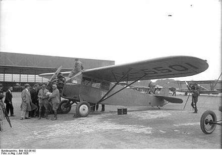The FC-2W of Collyer and Mears at Berlin in 1928