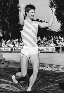 Uwe Langhammer German pole vaulter