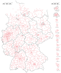 Vorschaubild für Liste der Bundestagswahlkreise 2021