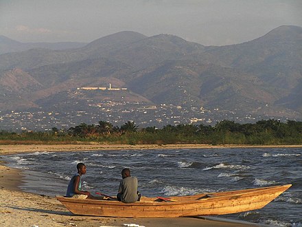 Fishermen on Lake Tanganyika.