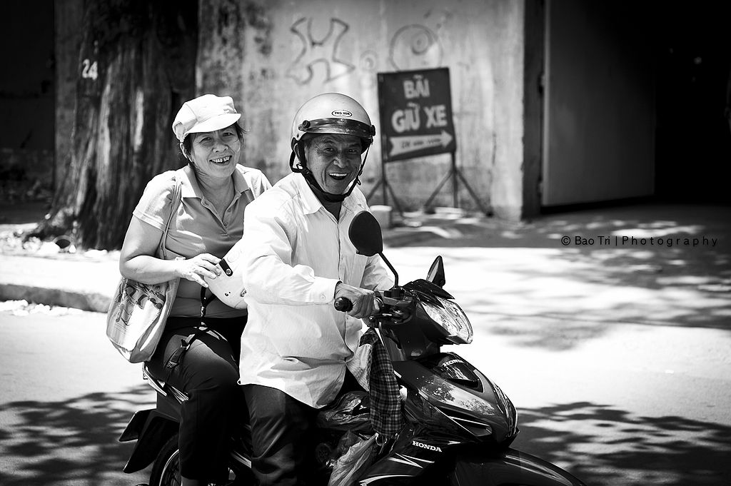 Moto taxi au Vietnam - Photo de Bảo Trí Nguyễn