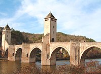 Le pont Valentré à Cahors.
