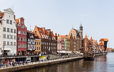 Gdańsk in Poland