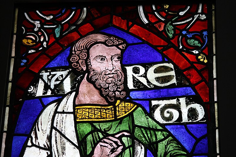 파일:Canterbury Cathedral, window S28 detail (45789806014).jpg