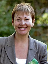 Brighton Pavilion MP Caroline Lucas is the only Green MP in the UK Parliament. Caroline Lucas 2010.jpg