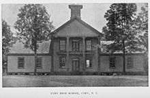 Cary High School circa 1896 to 1898 Cary High School, Cary, NC (6812190785).jpg