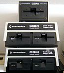 5¼-Zoll-Diskettenlaufwerke der Typen CBM 4031, 4040 und 8050