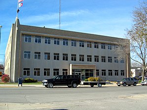 Das Cerro Gordo County Courthouse in Mason City