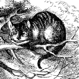 Чеширский Кот (иллюстрация Джона Тенниела)