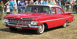 <span class="mw-page-title-main">Chevrolet Biscayne</span> Full-size sedan produced by Chevrolet
