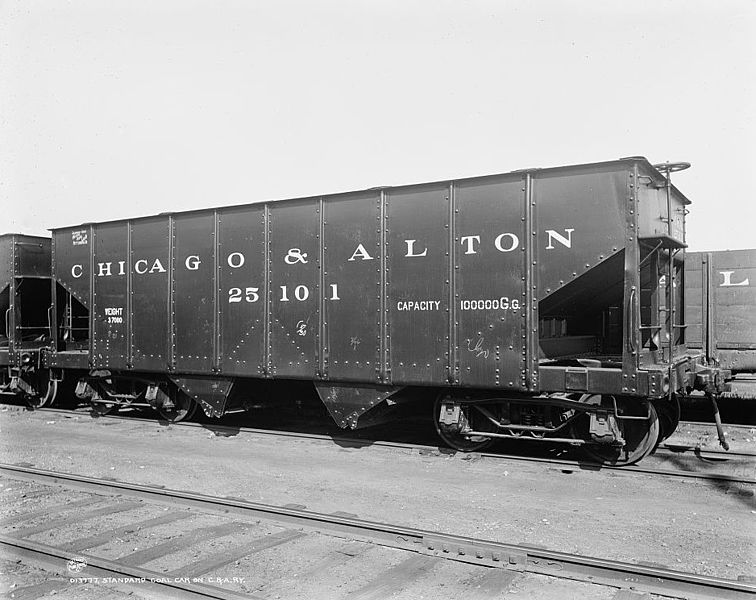 File:Chicago and Alton coal car 4a09155v.jpg