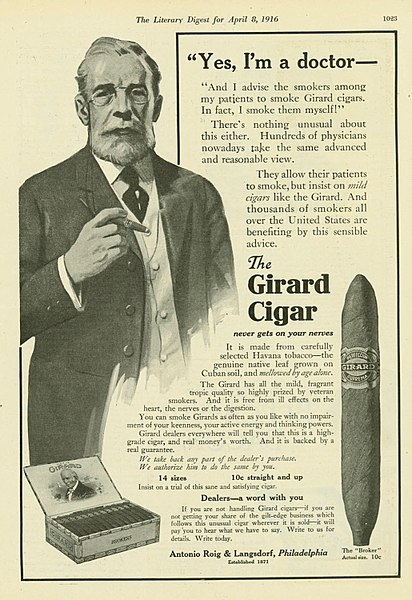 File:Cigar ad yes Im a doctor.jpg