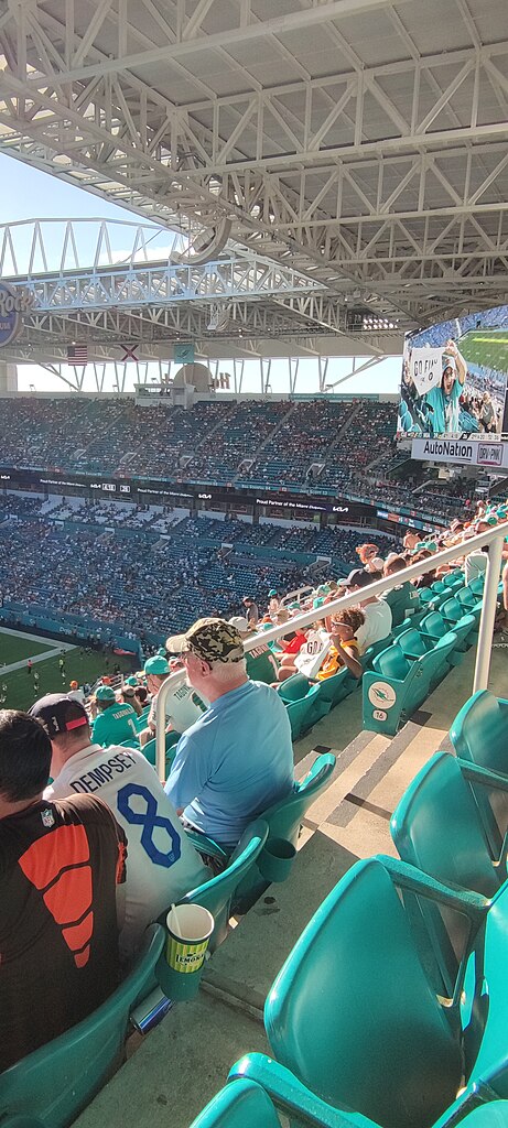 Section 216 at Hard Rock Stadium 