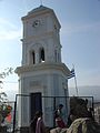 Clock tower at Poros Island, Greece.jpg
