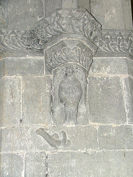 File:Clonfert angel & dragon.JPG