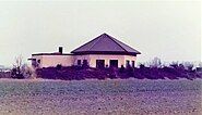 Clubhaus kurz nach der Fertigstellung 1983