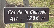 Miniatuur voor Col de la Chavade