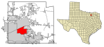 Collin County Texas Incorporated Areas Allen highlighted.svg