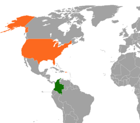 Colômbia e estados unidos