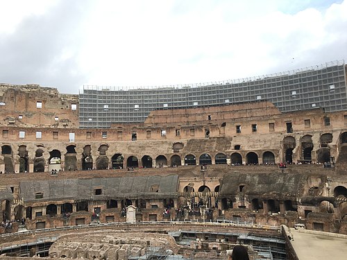 Colosseum (inside) in Rome